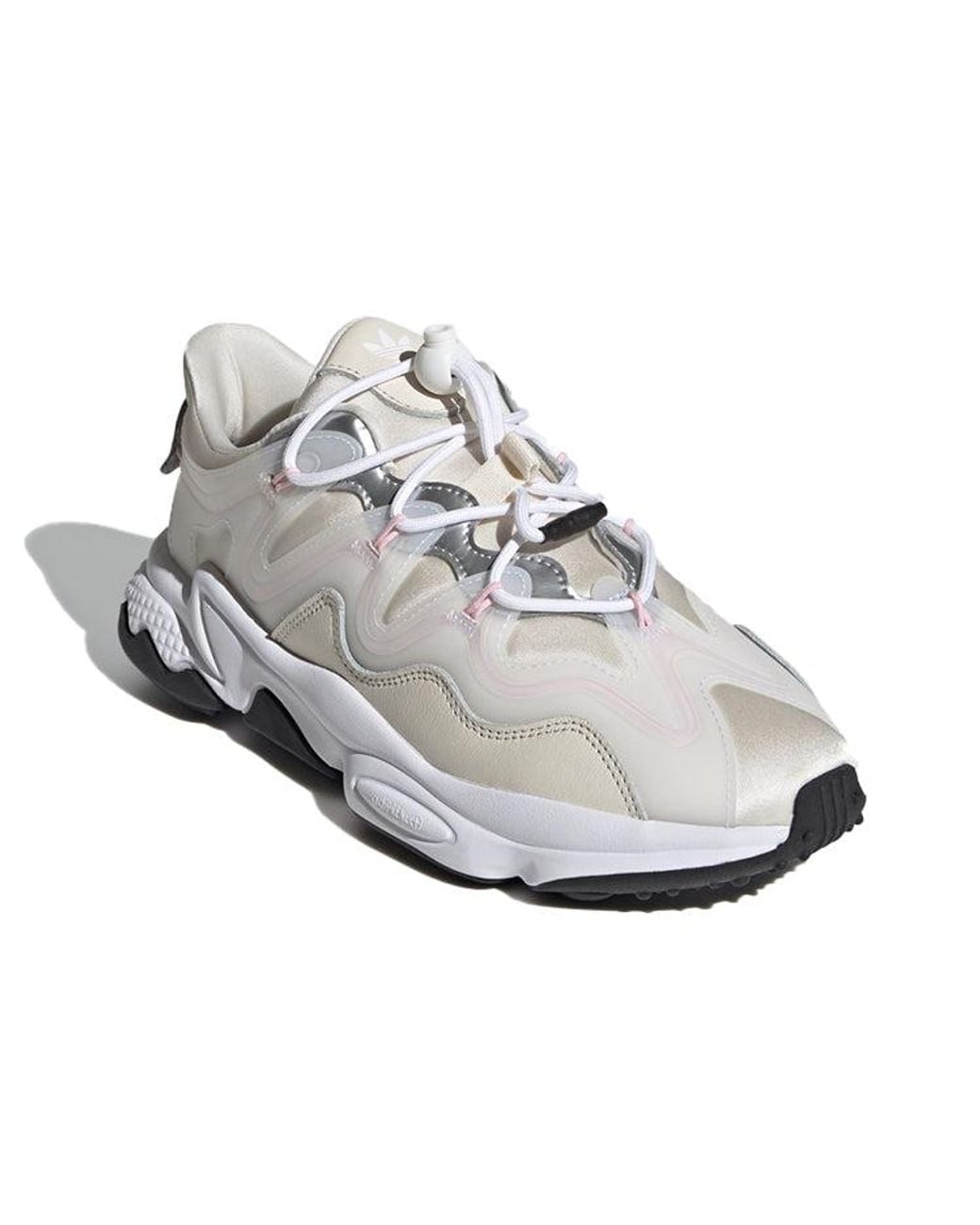 Adidas White Ozweego Plus