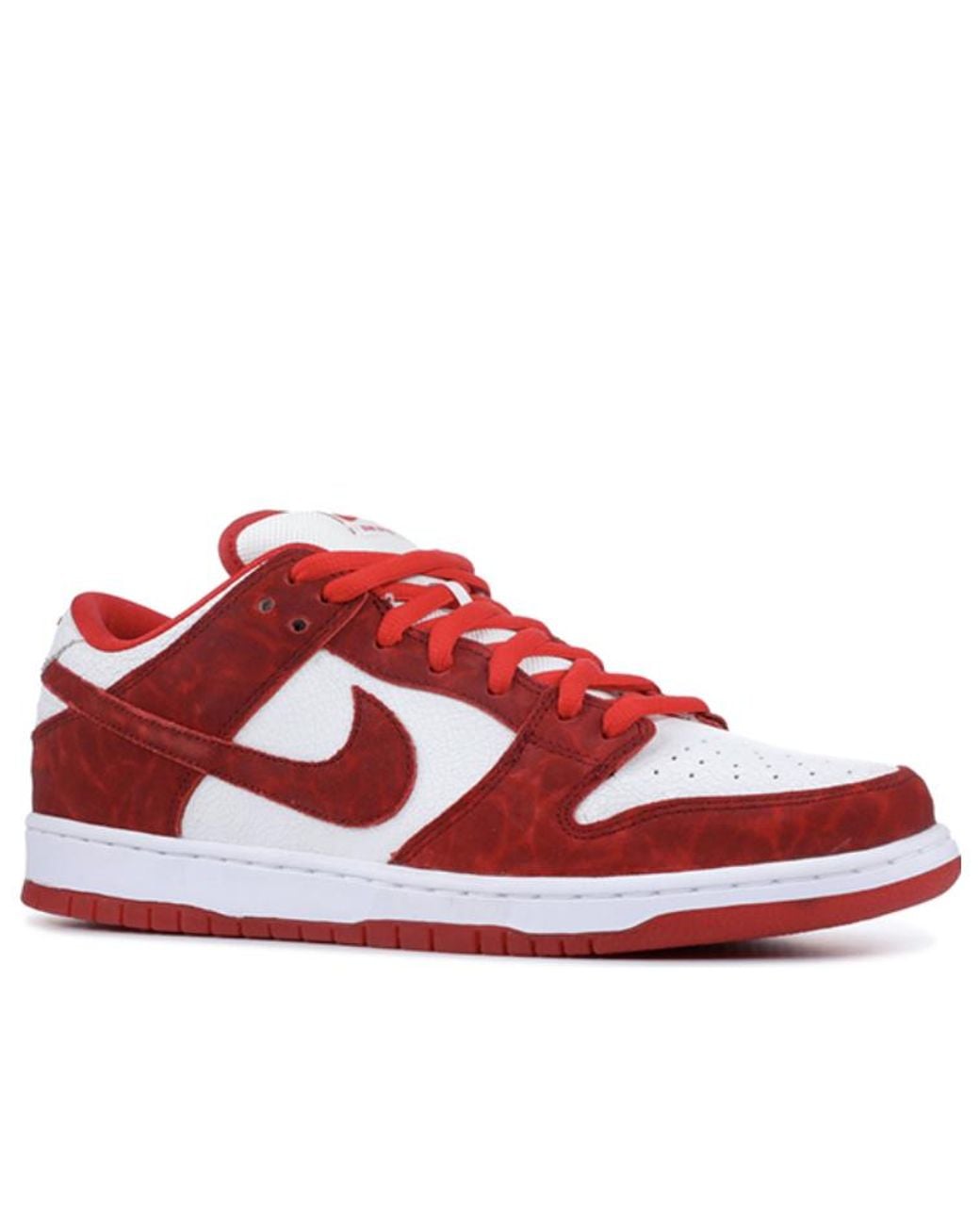 Nike Red Sb Dunk Low Premium 'Valentines Day' for men