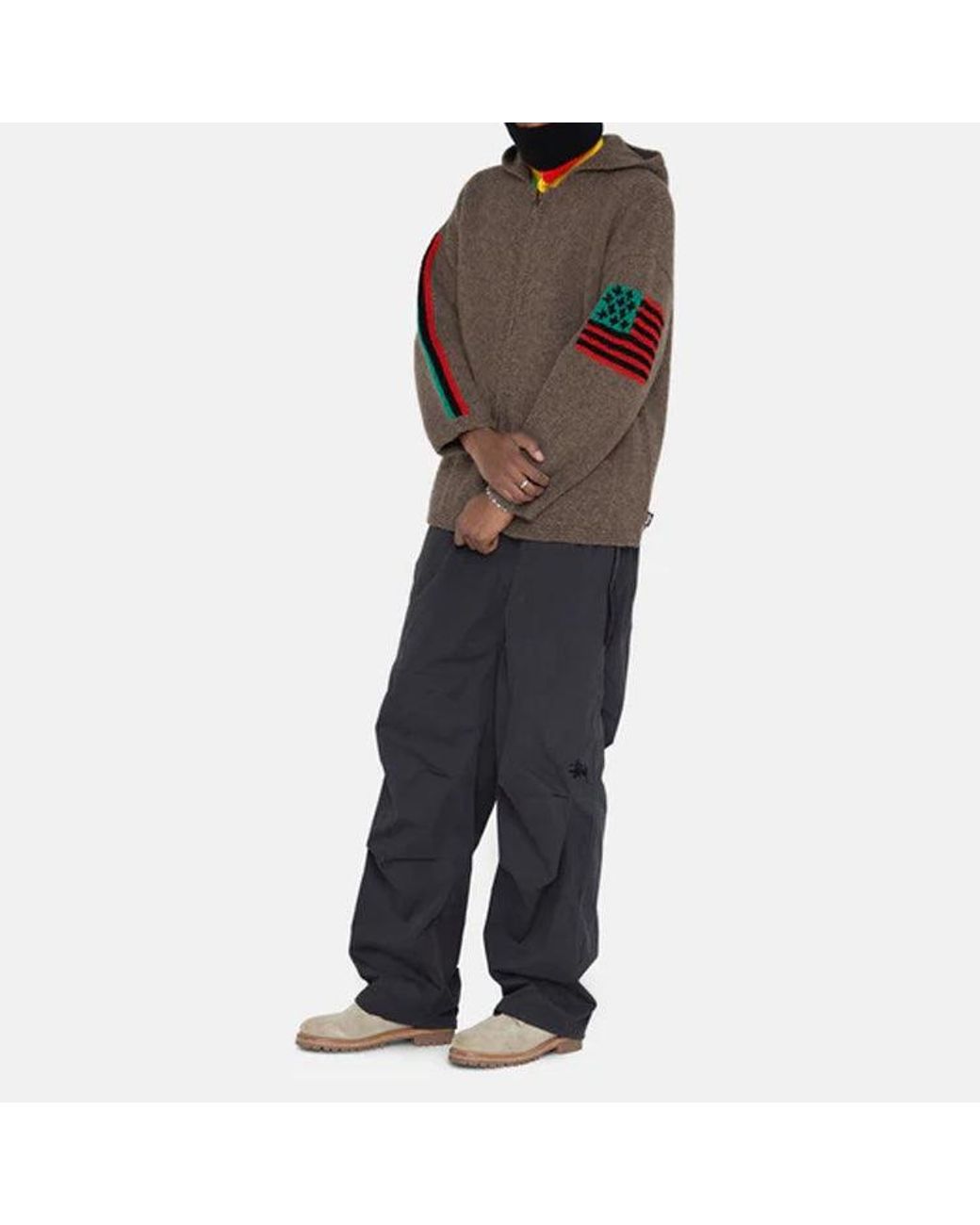 Stussy Brown X Denim Tears Sweater for men