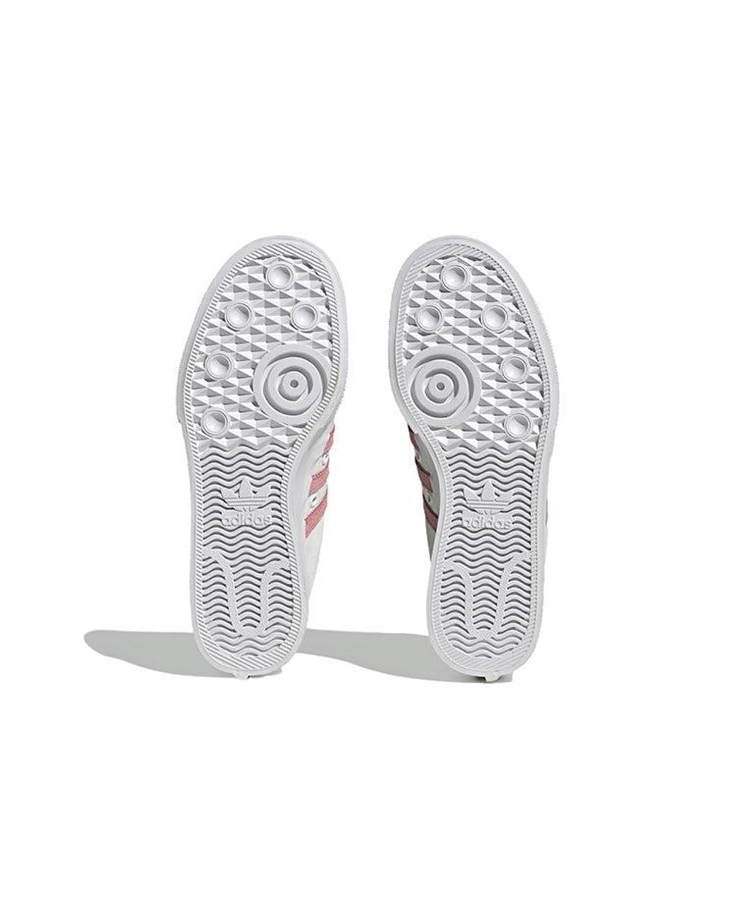 Adidas White (Wmns) Nizza Platform Shoes 'Super Pop'