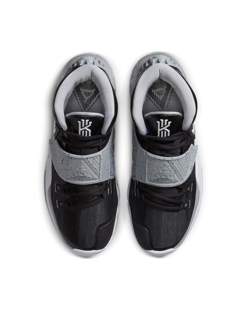 Nike Black Kyrie 6 Team Wolf' for men