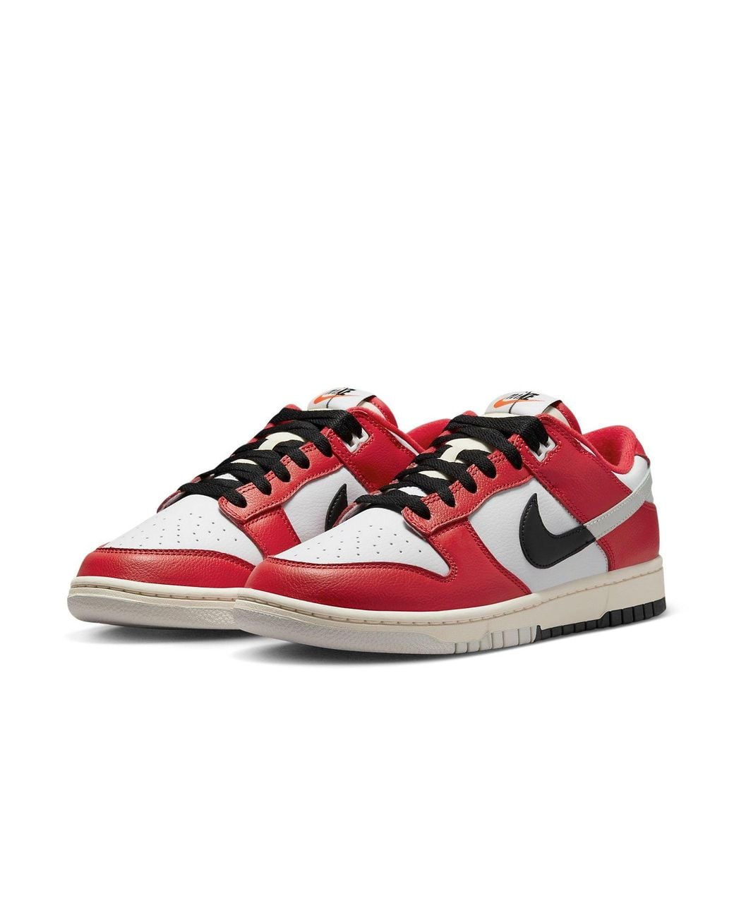 Nike Red Dunk Low 'Chicago Split' for men