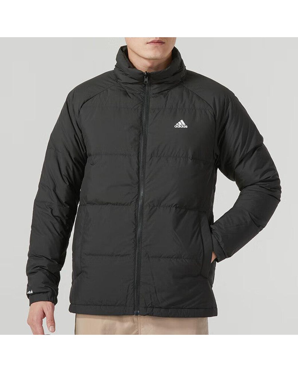 Adidas Blue Snow Sport-Inspired 3-In-1 Down Jacket for men