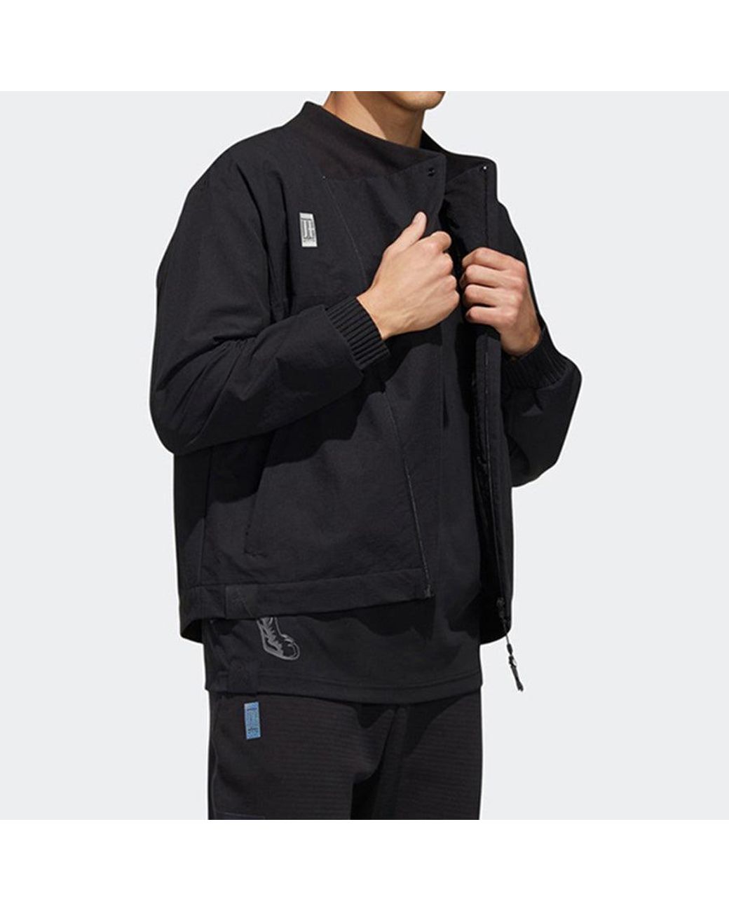 Adidas Blue Wuji Bomber Jacket for men