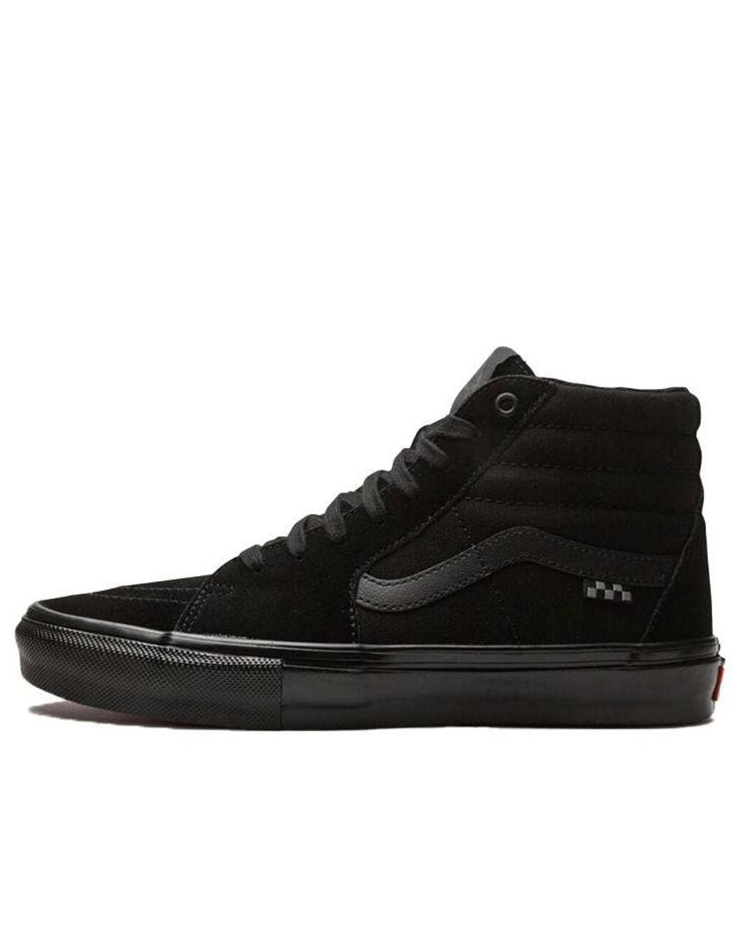 Vans Black Skate Sk8-Hi 'Triple' for men