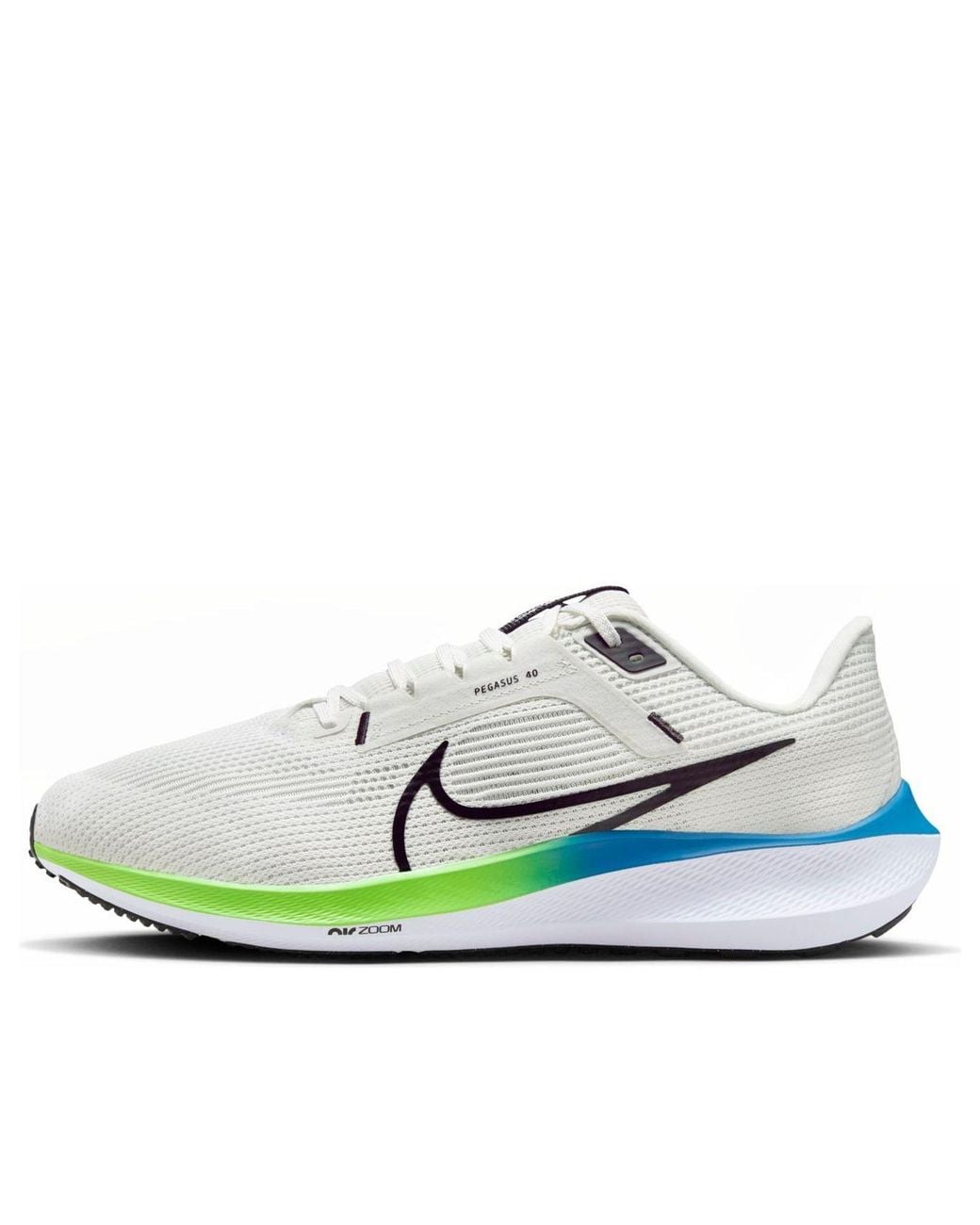 Nike White Air Zoom Pegasus 40 Extra Wide 'Platinum Tint Strike' for men