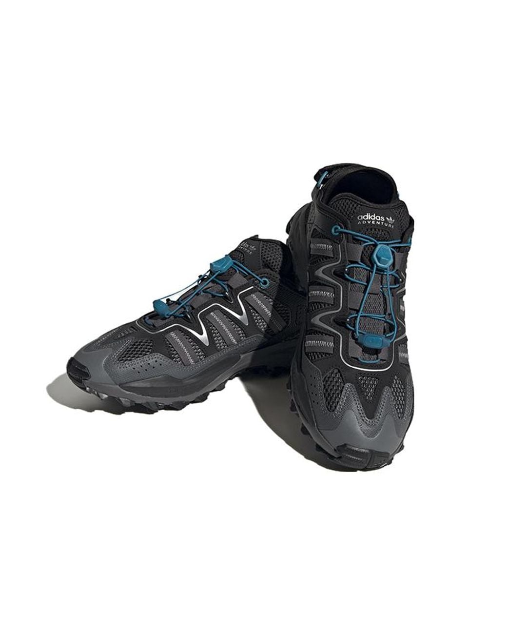 Adidas Black Originals Hyperturf Adventure Shoes Three Core' for men