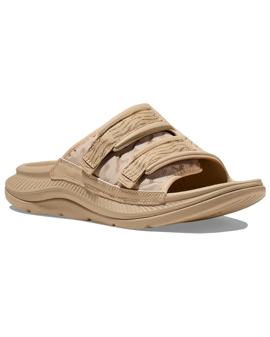 Hoka One One Brown Ora Luxe 'Shifting Sand' for men