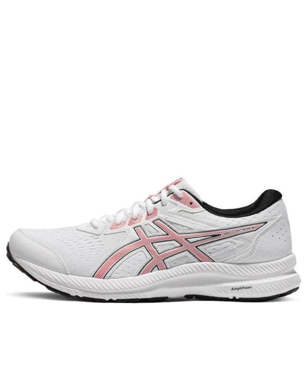 Asics White Gel-Contend 8 Electric' for men
