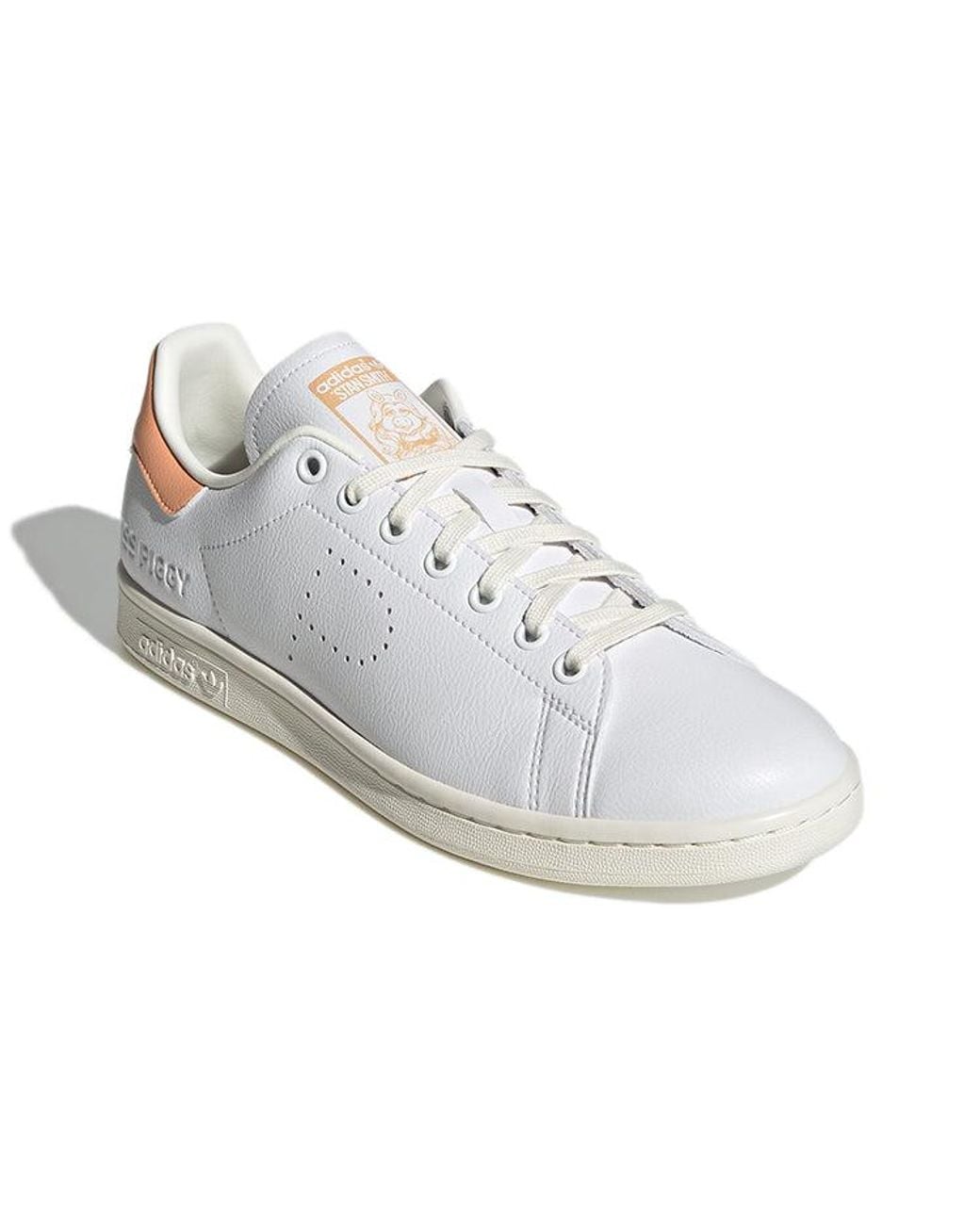 Adidas White The Muppets X K Stripe Stan Smith 'Kermit The Frog' for men