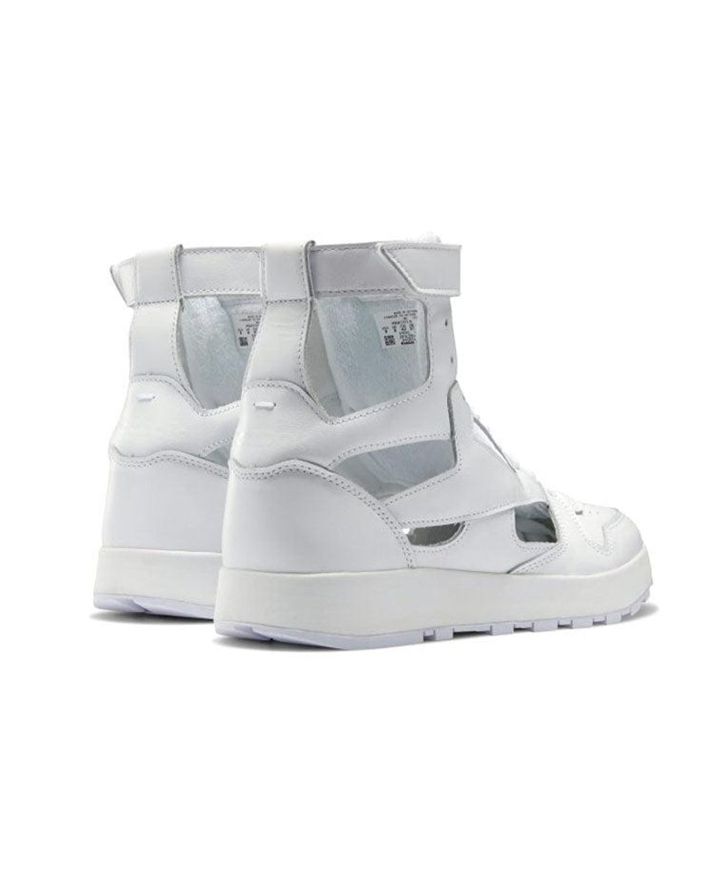 Reebok White Maison Margiela X Classic Leather Tabi High for men