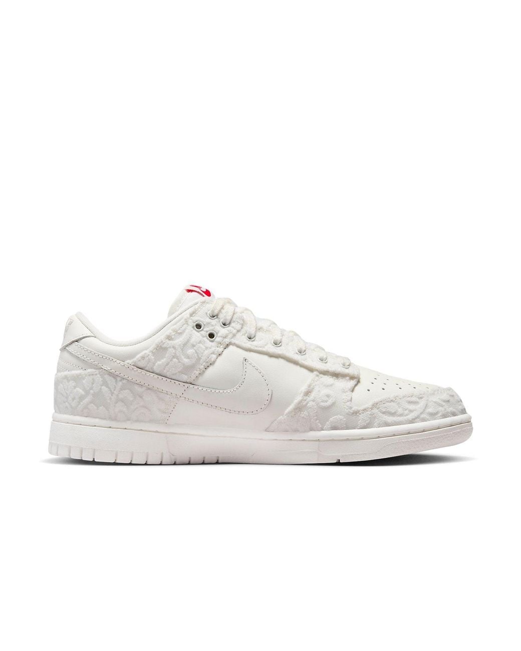 Nike White Dunk Low Shoes