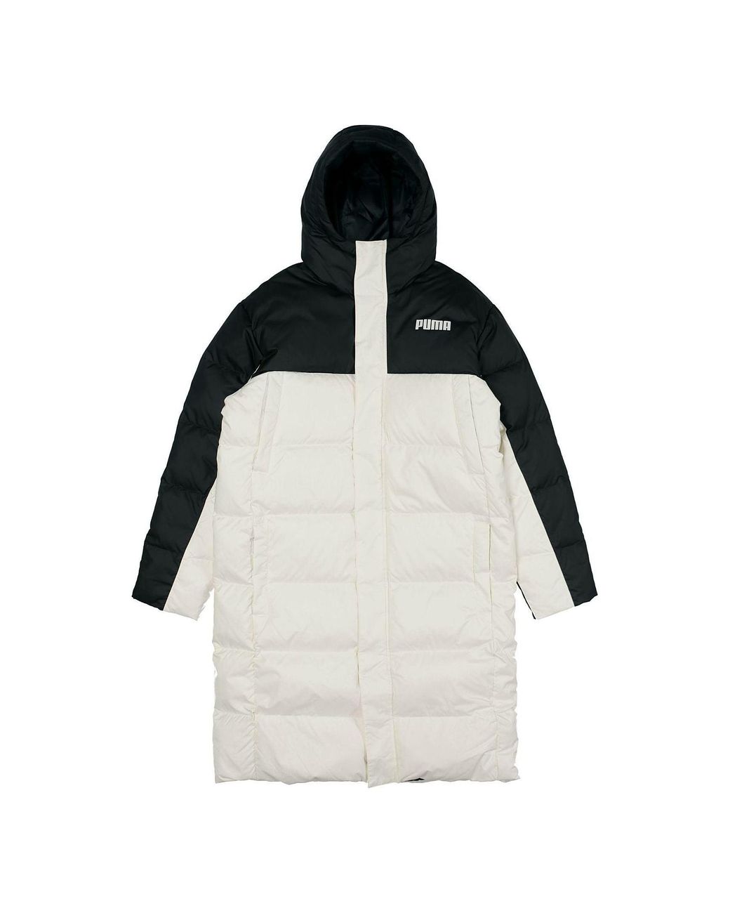 PUMA Black Puffer Coat Jacket for men