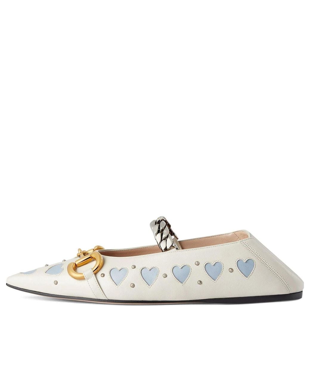 Gucci Metallic (Wmns) Lovelight Flat With Horsebit