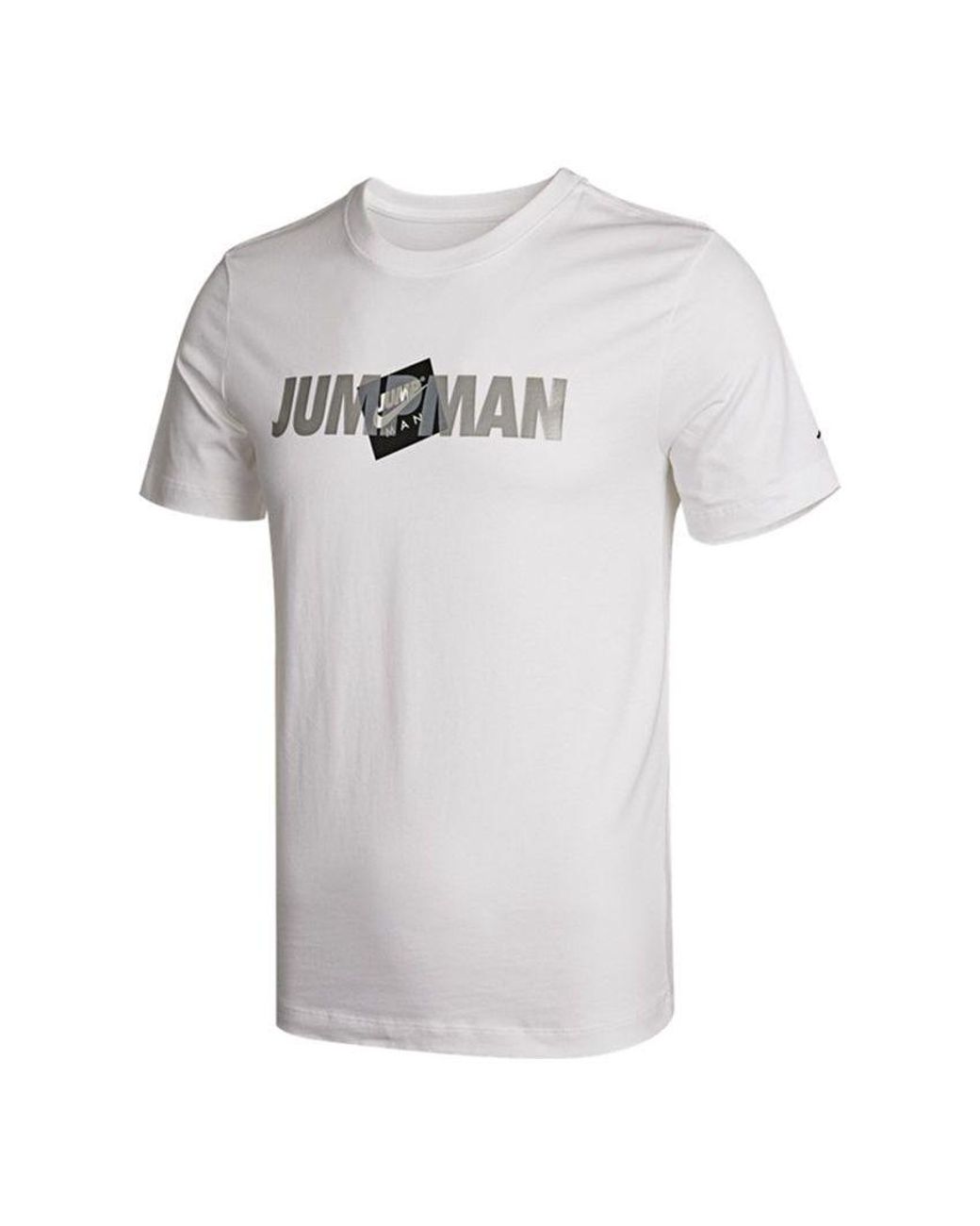 Nike Gray As J Jmc Ss Hbr Ctn Crew for men
