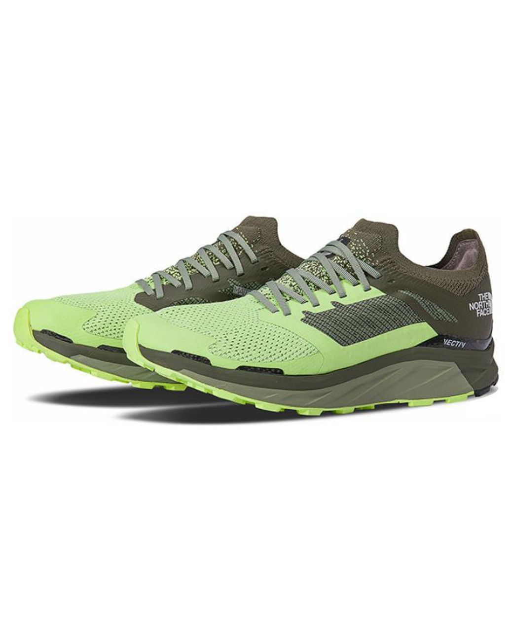 The North Face Green Flight Vectiv Low Top Sneakers 'Sharp With Tea' for men