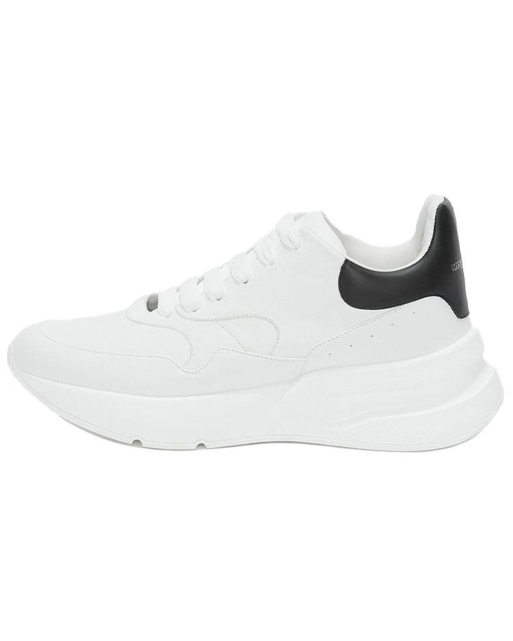 McQueen White Oversized Runner for men