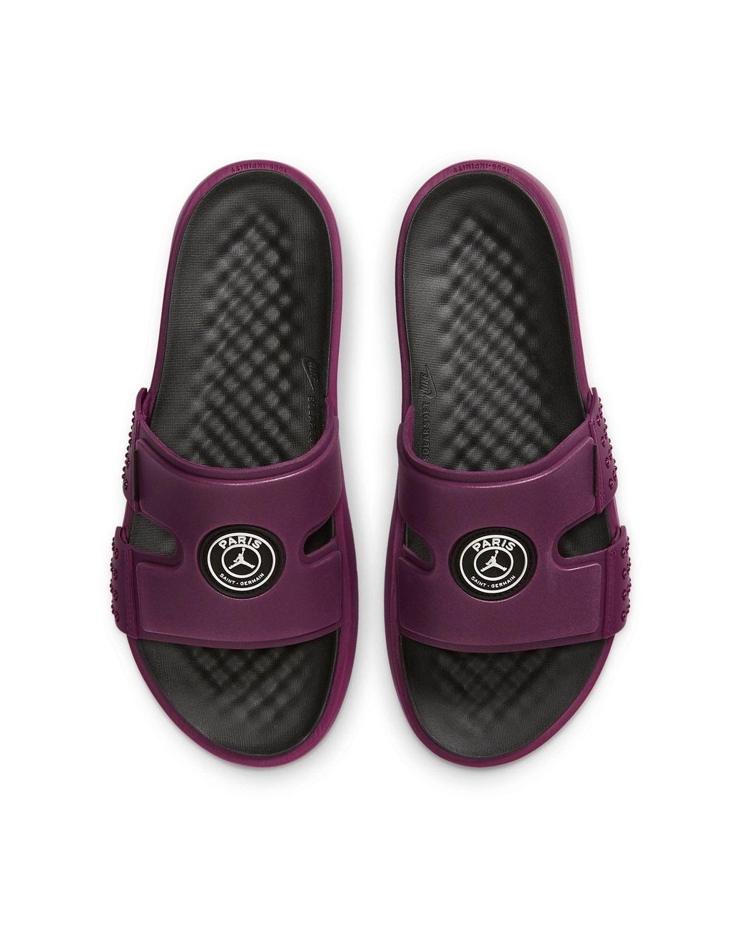 Nike Purple Paris Saint-Germain X Hydro 8 Qs Slide 'Bordeaux' for men