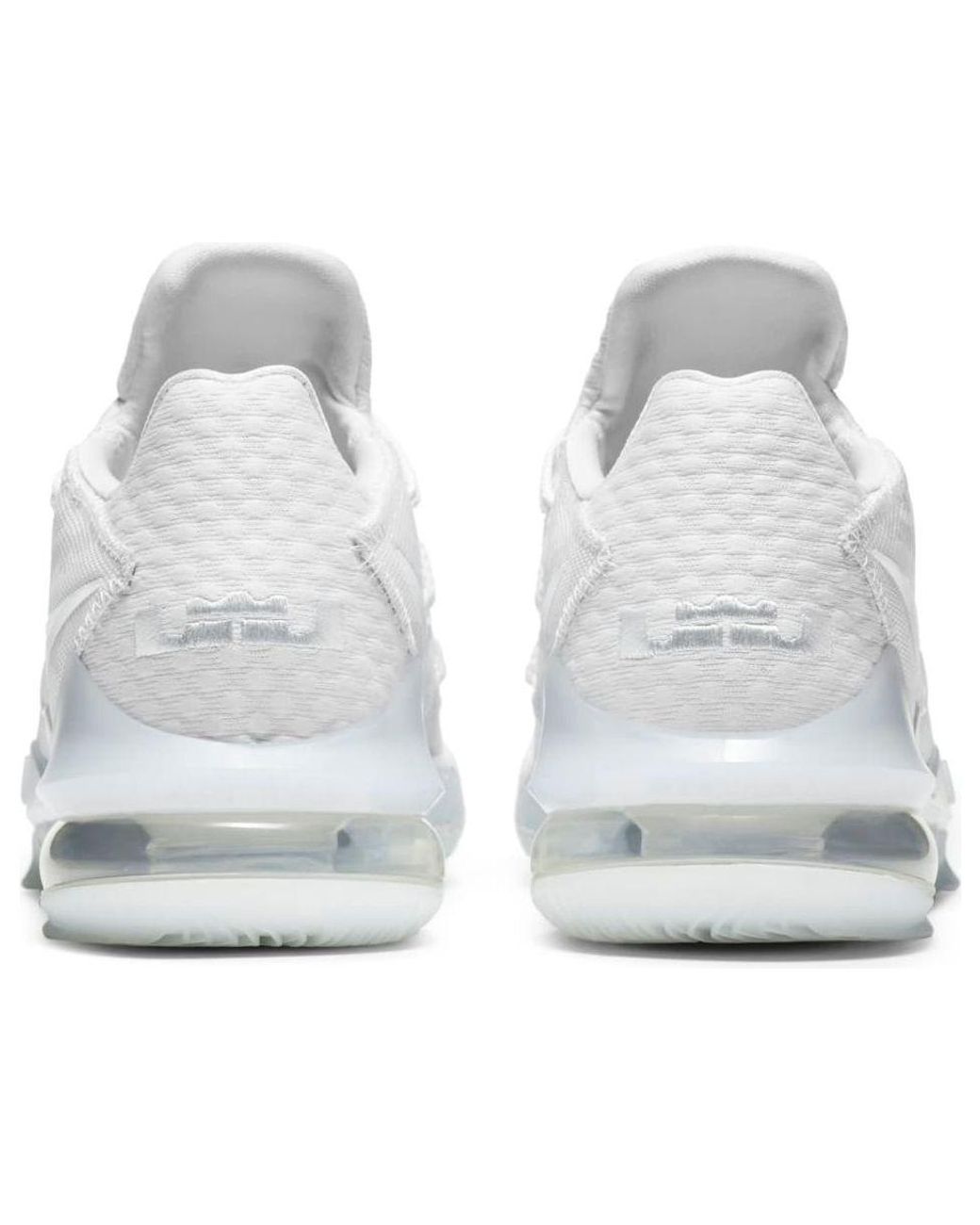Nike White Lebron 17 Low Camo' for men