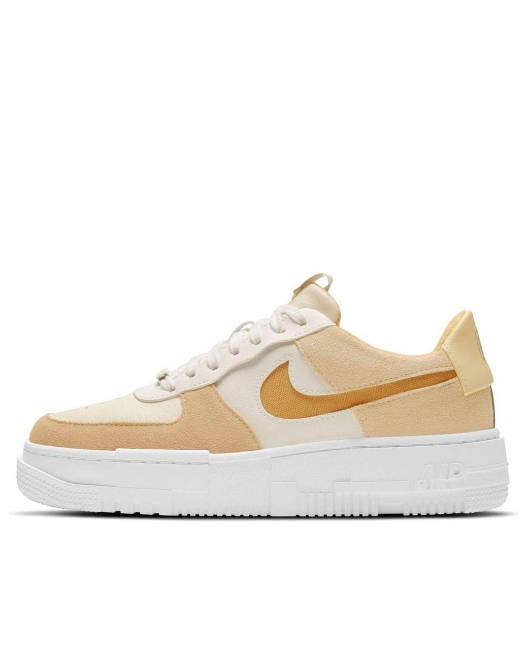 Nike White (Wmns) Air Force 1 Pixel 'Sail Tan'