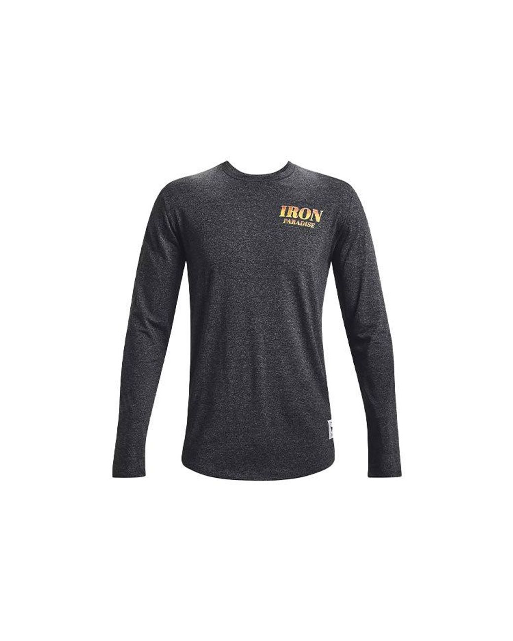 Under Armour Blue Project Rock Outlaw Iron Paradise T-Shirt for men