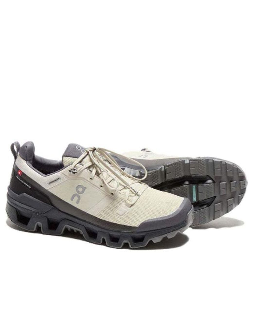 On Shoes Brown Cloudwander Waterproof 'Sand' for men