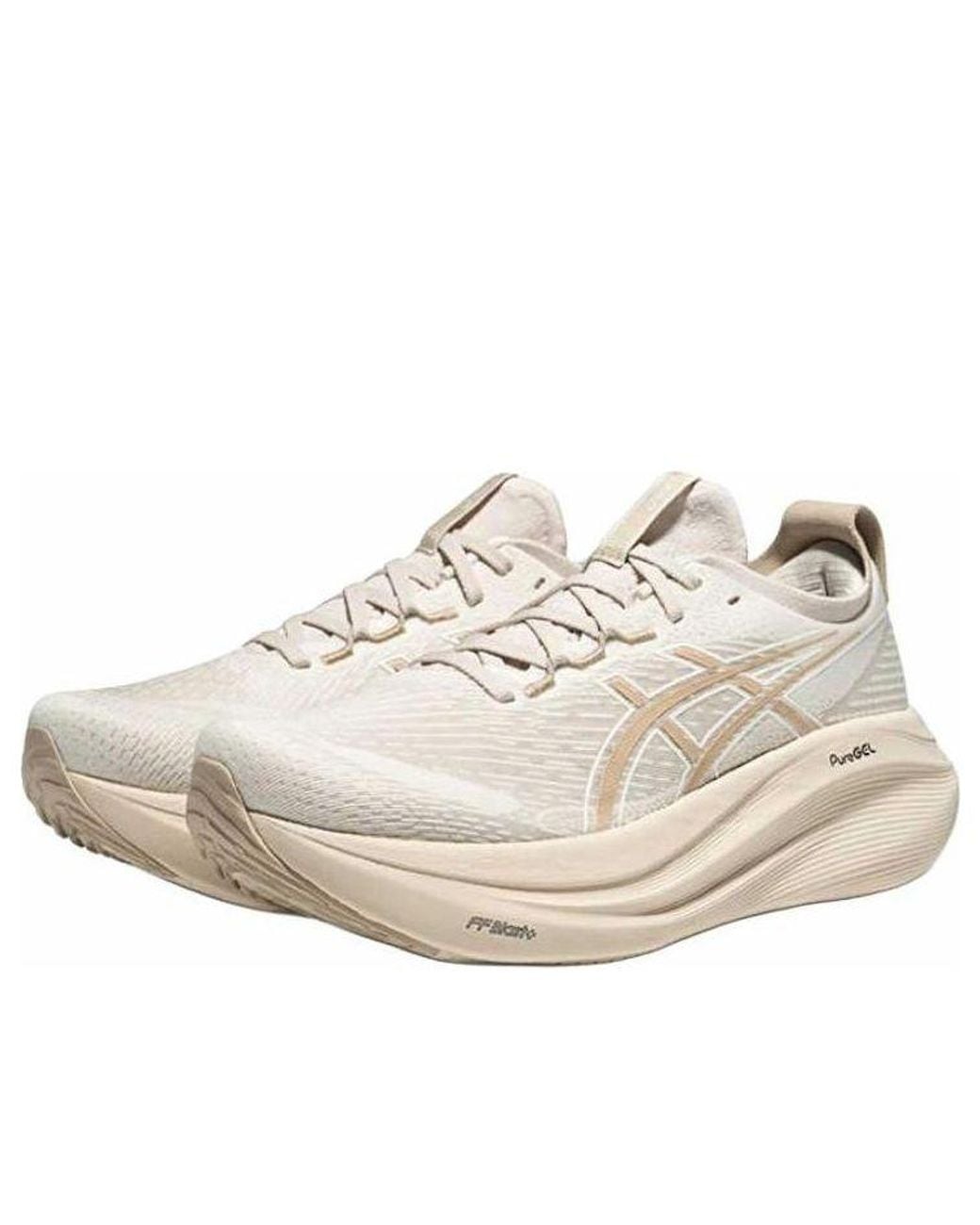 Asics White Gel-Nimbus 27 'Birch Feather' for men