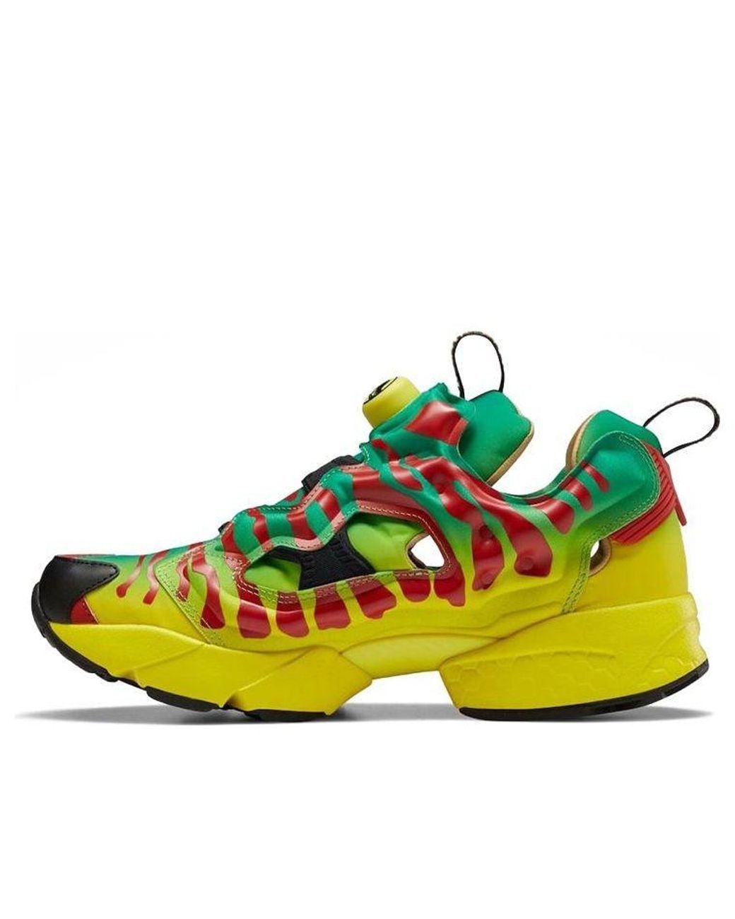 Reebok Green Jurassic Park X Instapump Fury Og 'Tour Vehicles' for men