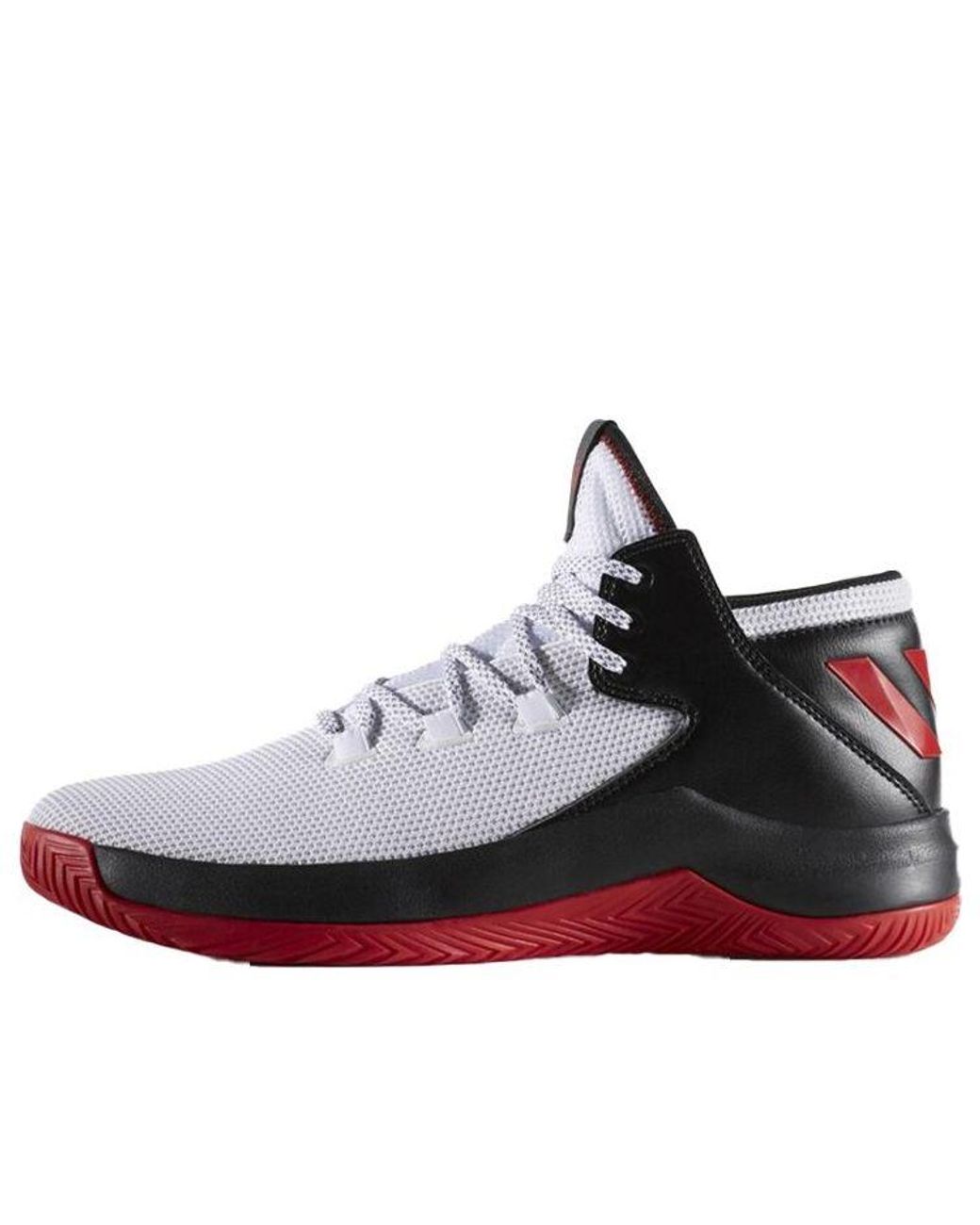 adidas D Rose Ace 2 'white Black Red' for Men | Lyst