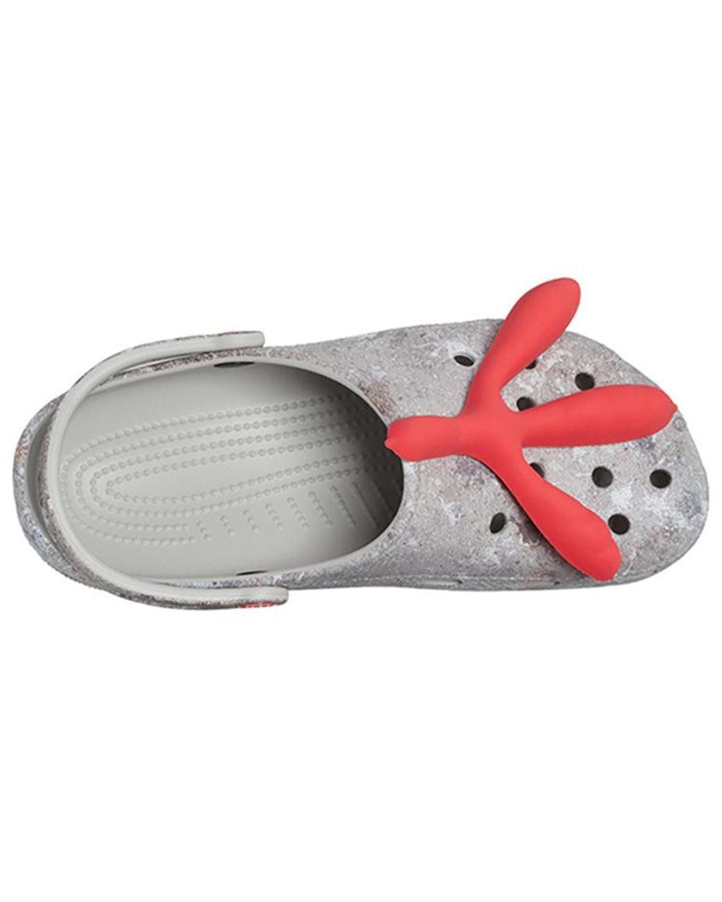 CROCSTM Red Staple X Classic Clog 'Straight From Above' for men