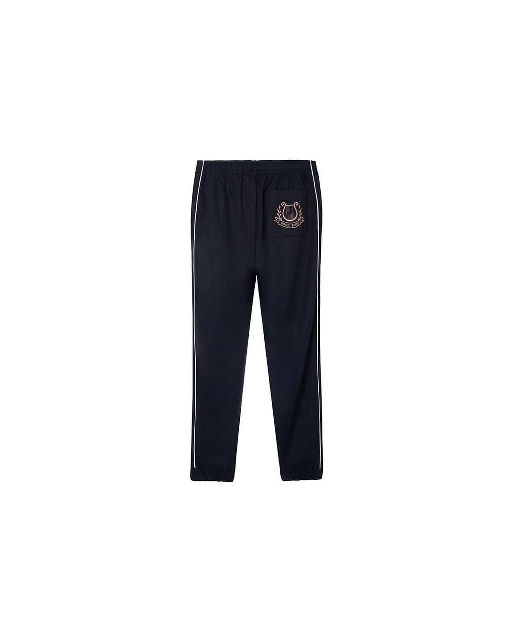 Gucci Blue Web Stripe Sweatpants for men