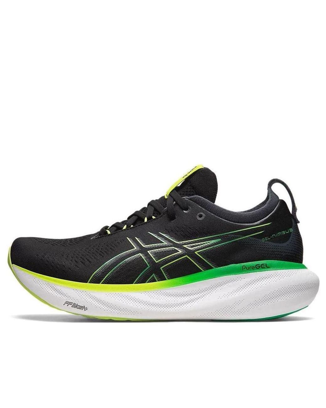 Asics Brown Gel-Nimbus 25 Lime Zest' for men