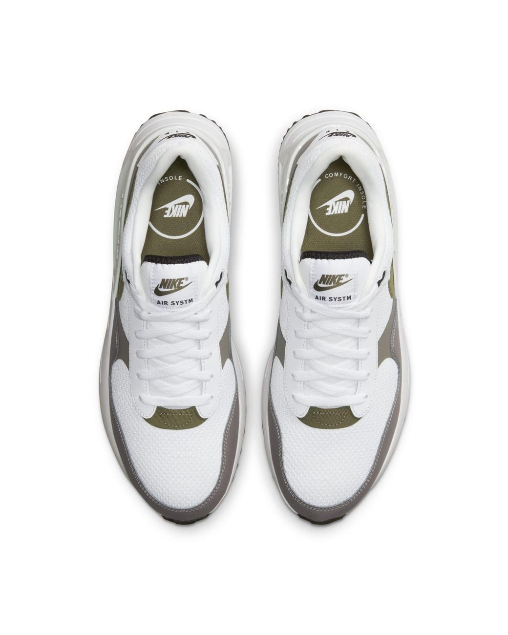 Nike White Air Max Systm Medium' for men