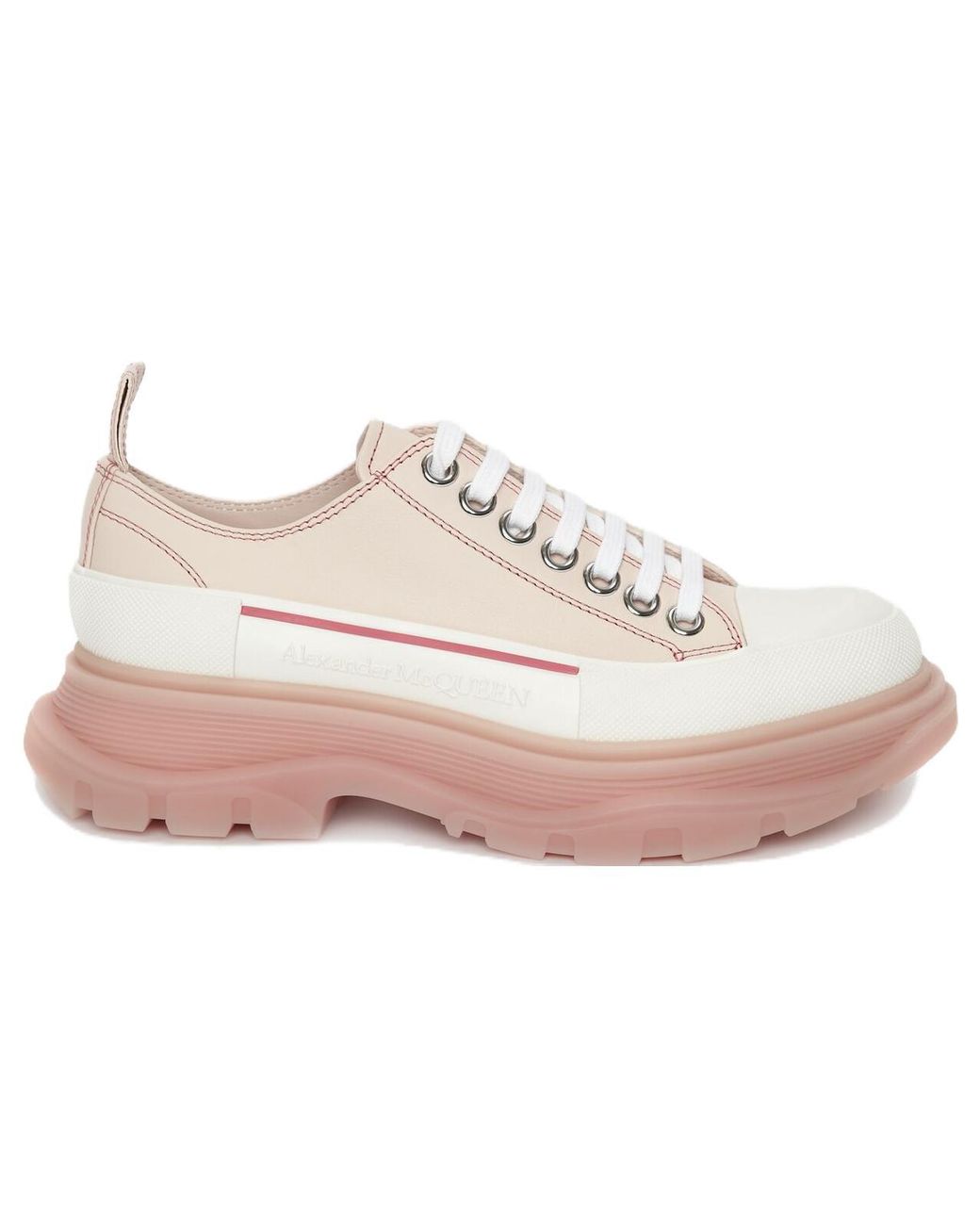 McQueen Pink (Wmns) Tread Slick Sneakers
