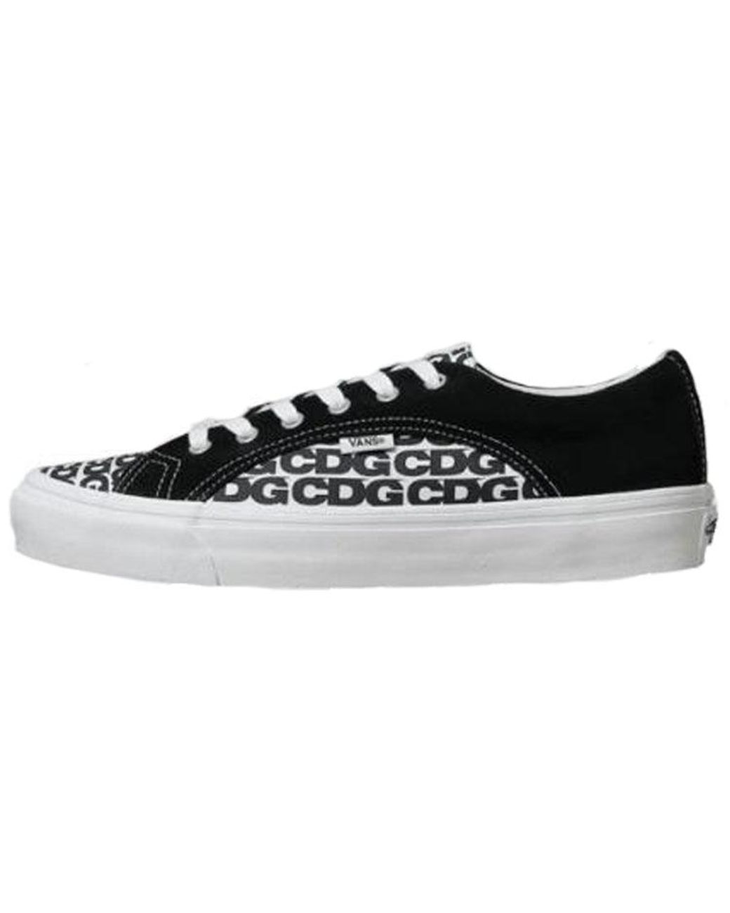Vans Black Comme Des Garcons X Lampin 'Cdg Print' for men