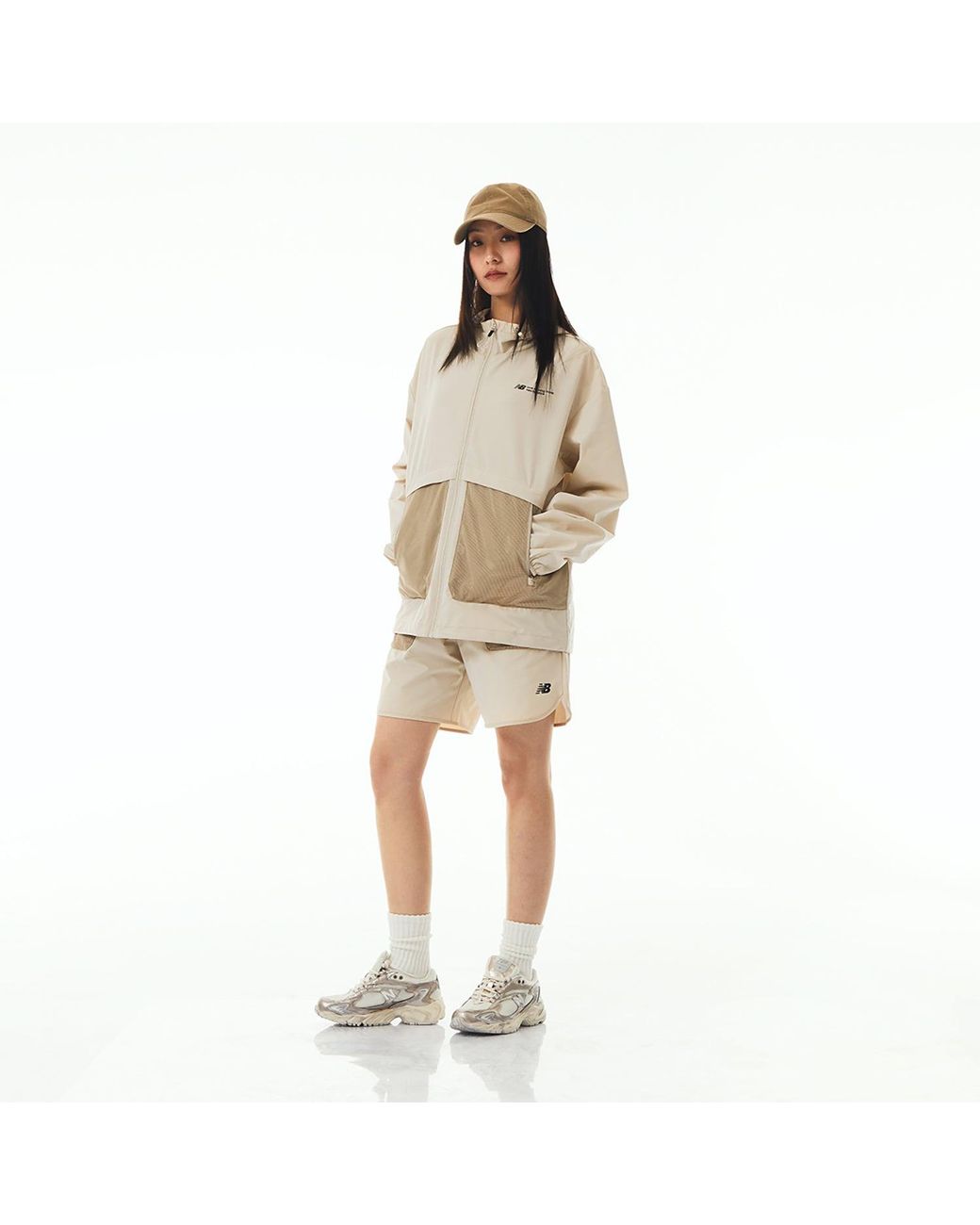 New Balance Natural Woven Hooded Jacket