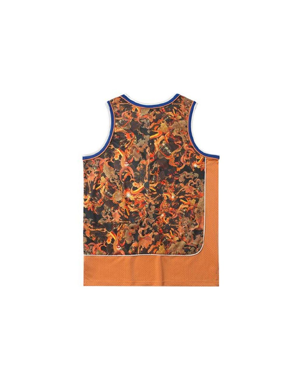 Li-ning Brown Badfive Graphic Basketball Jersey Multi' for men