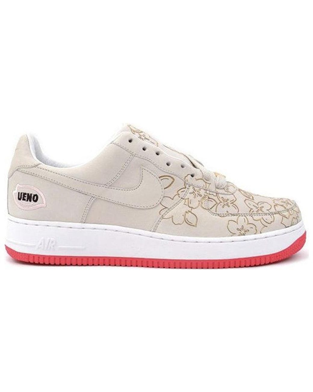 Nike af1 sakura swooshless sample sale