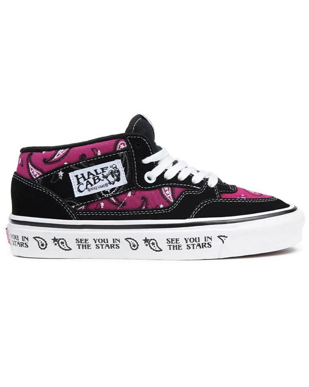 Vans Black Half Cab 33 Dx 'Cosmic Rodeo' for men