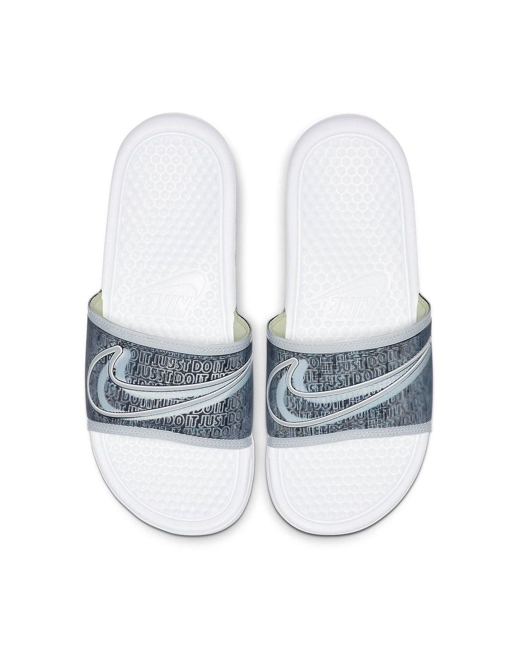 Nike Blue (Wmns) Benassi Lx Slippers