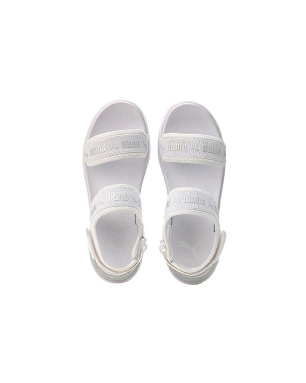 PUMA White (Wmns) Sportie Sandal Metallic'