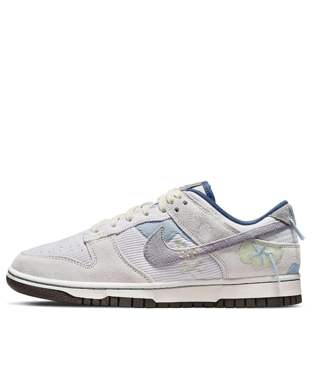 Nike White Air Jordan Dunk Low 'on The Bright Side - Photon Dust'
