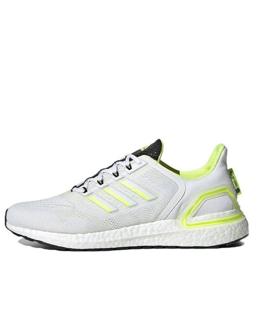 Adidas White Ultra Boost 20 Lab for men