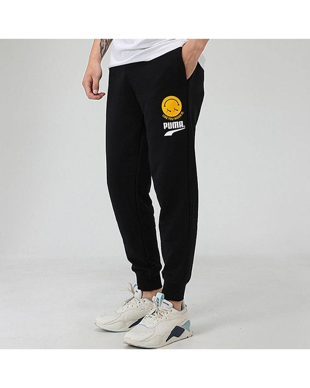 PUMA Black Club Pant Tr for men