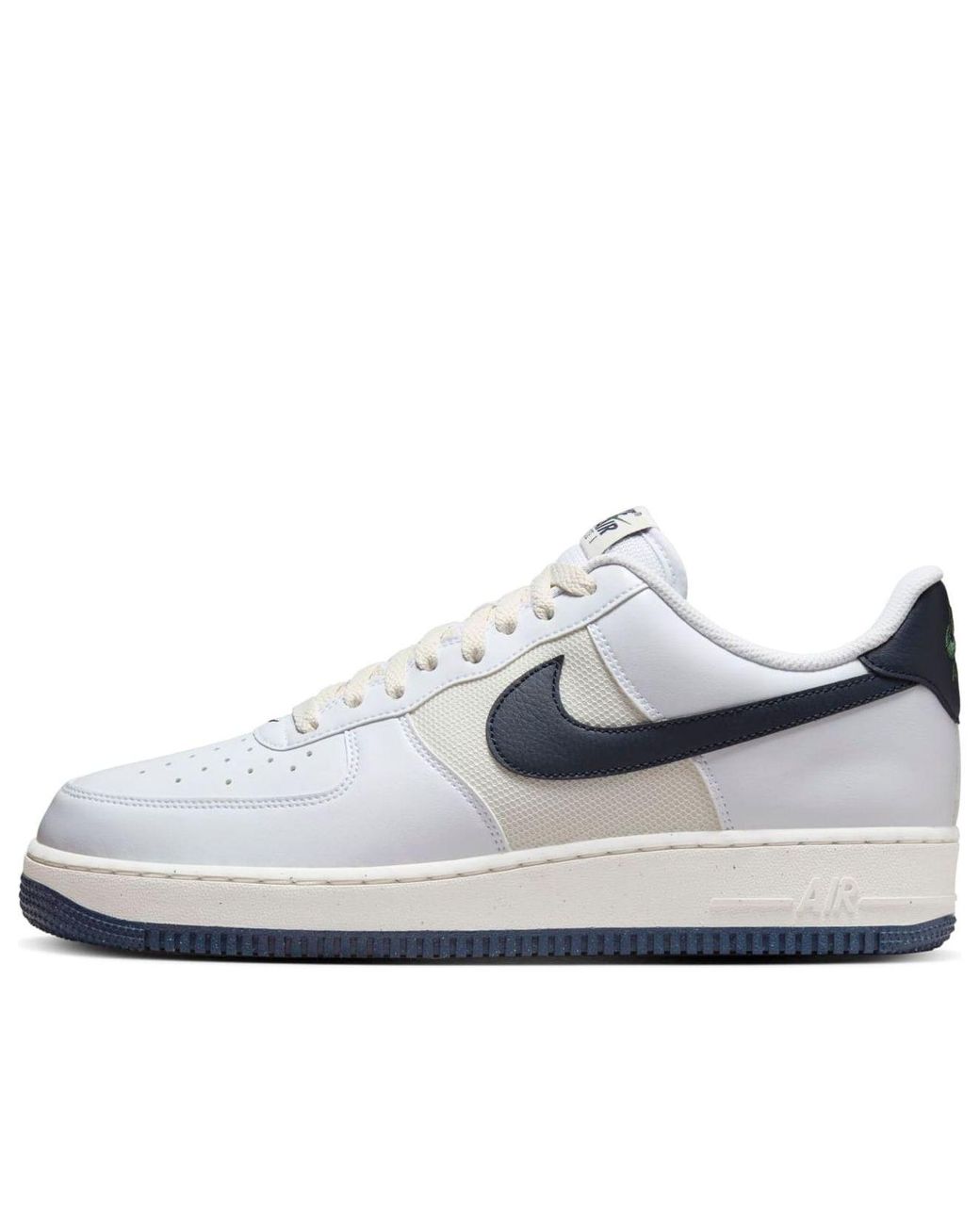 Nike White Air Force 1 '07 Next Nature Obsidian' for men