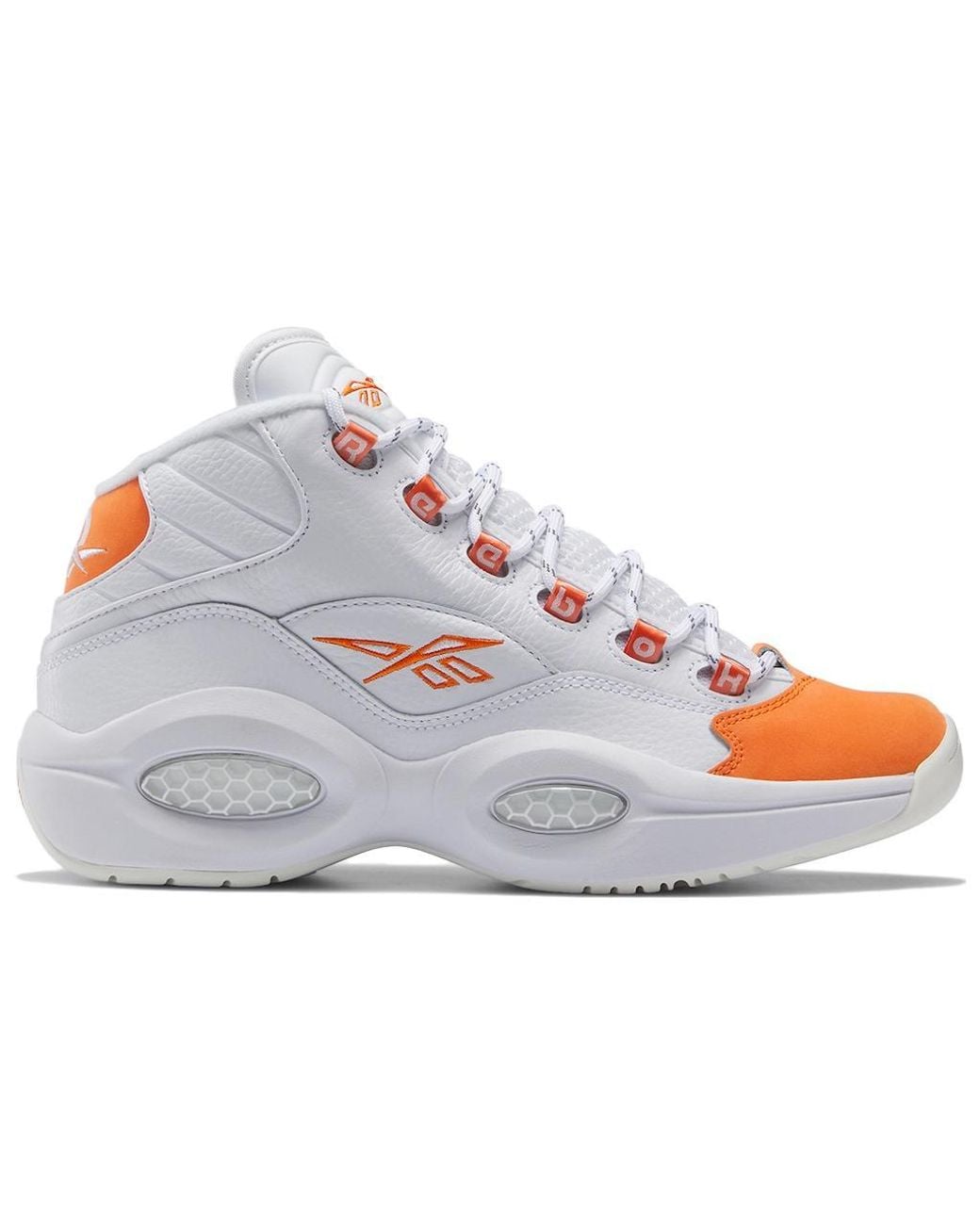 Reebok White Question Mid Toe' 2023 for men