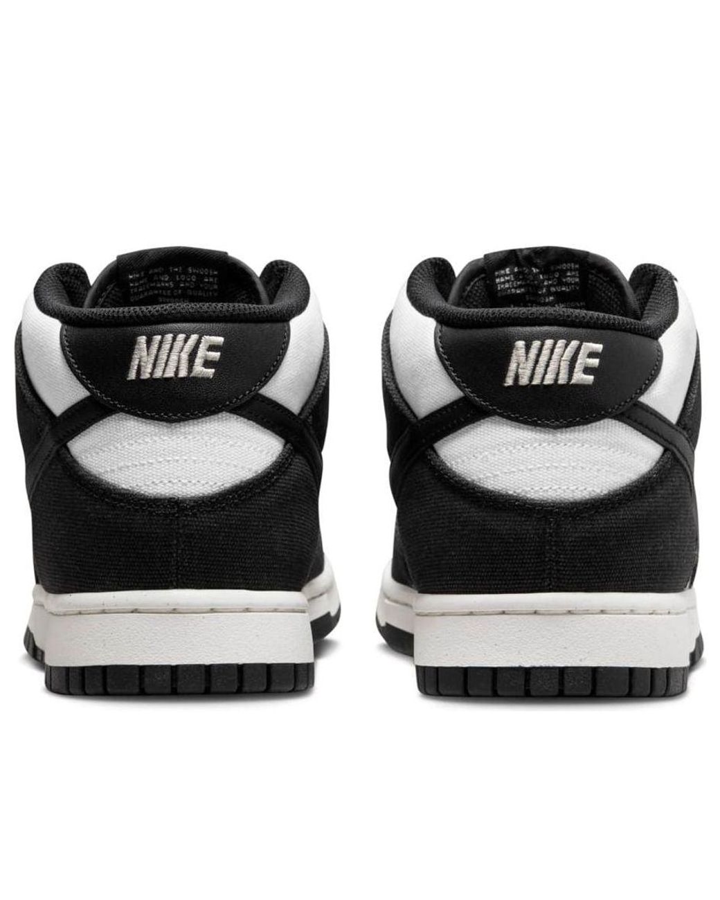 Nike Black Dunk Mid for men