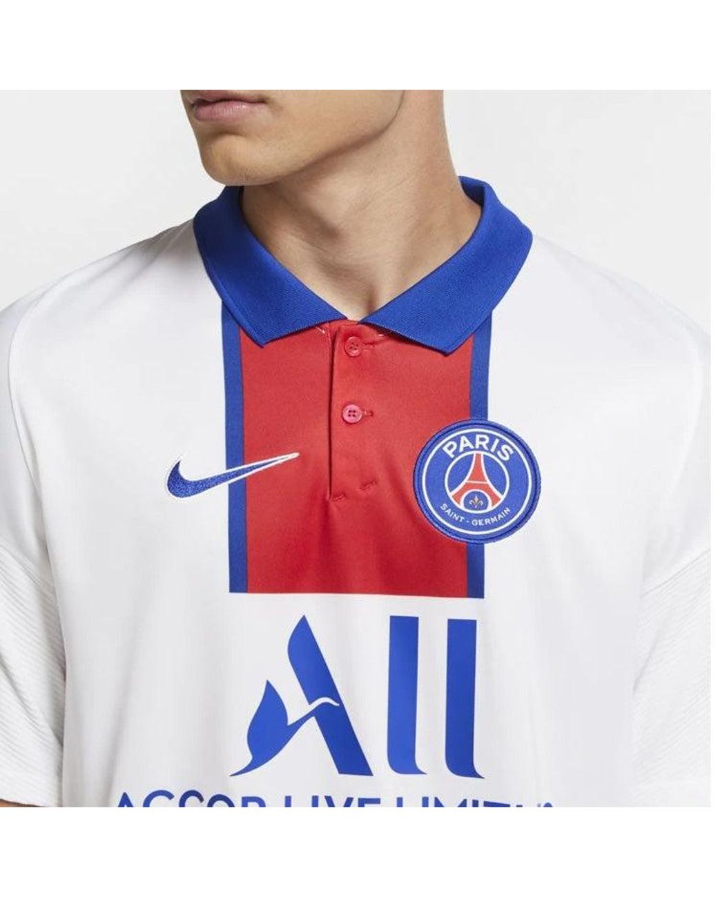Nike Red Psg Nk Breathe Brt Stadium Stad Jersey Jsy Short Sleeve Ss Away Aw for men