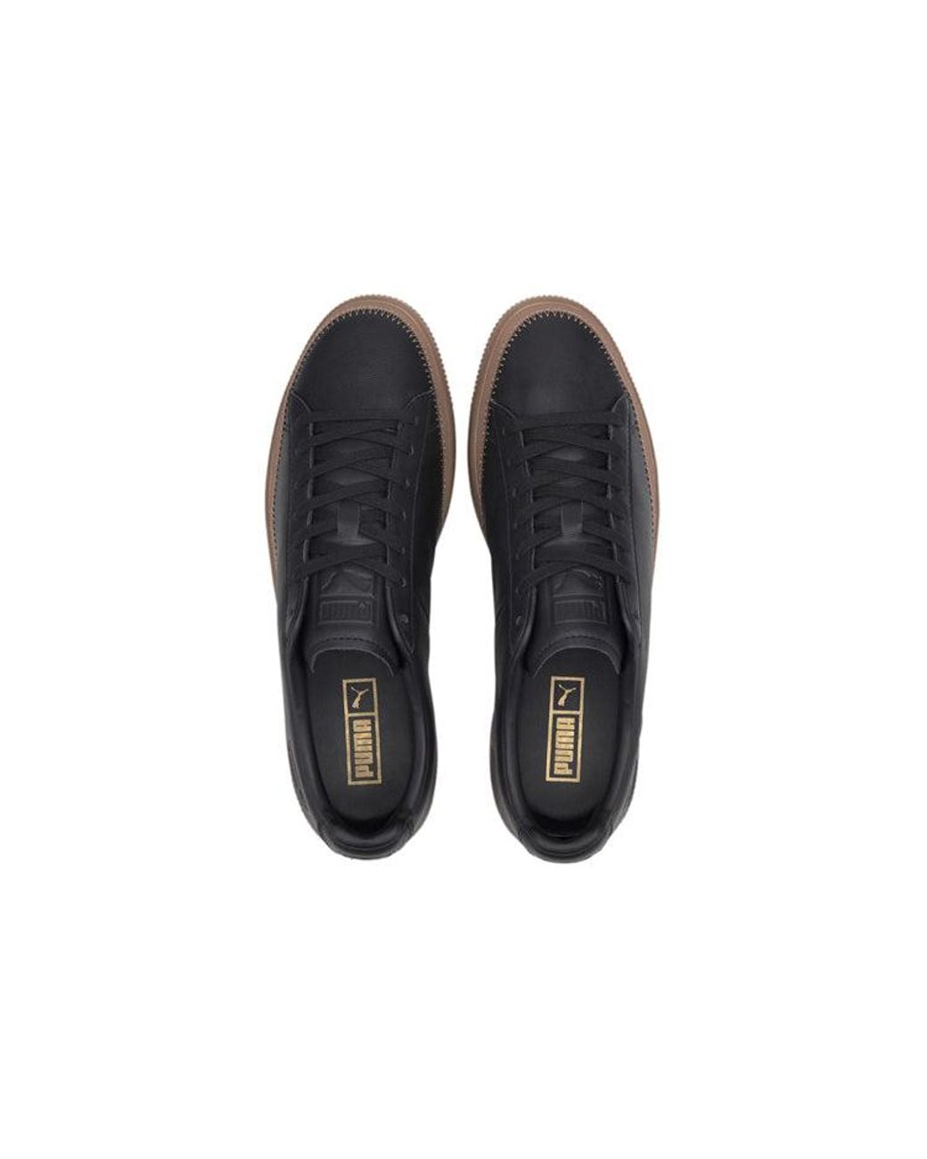 PUMA Brown Basket Trim Prm Sneakers for men