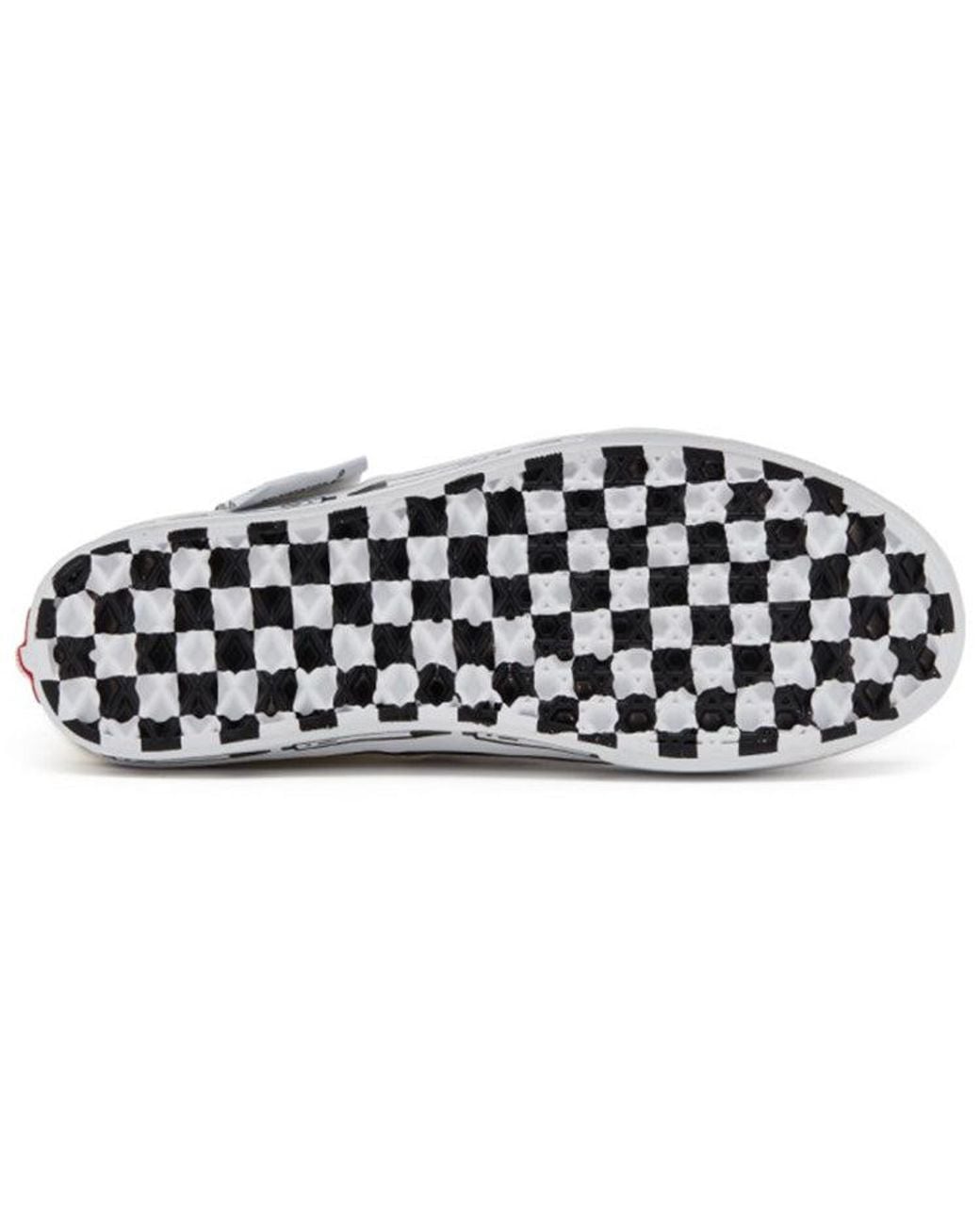 Vans White Authentic Chessboard for men